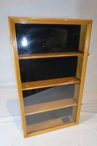 lot 98 image: Wooden Display Cabinet
