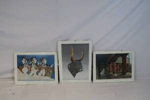 lot 108 image: 3 Framed Posters