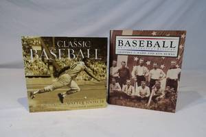 lot 111 image: 2 Coffee Table Books About Baseball