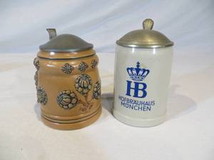 lot 127 image: 2 Beer Steins