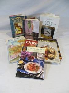 lot 129 image: Box of Cookbooks