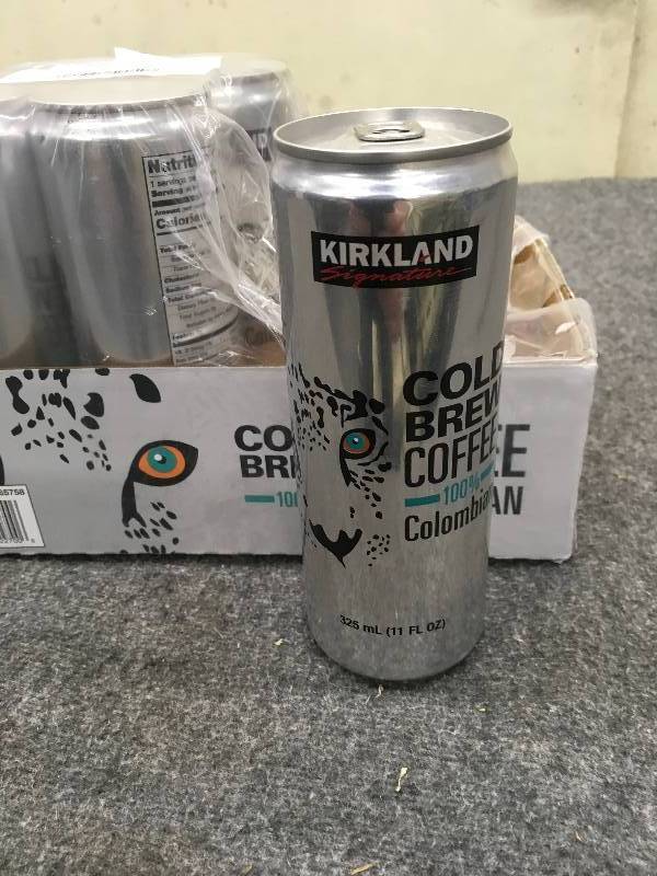 Kirkland Signature Cold Brew Drinks, Retail $13.99