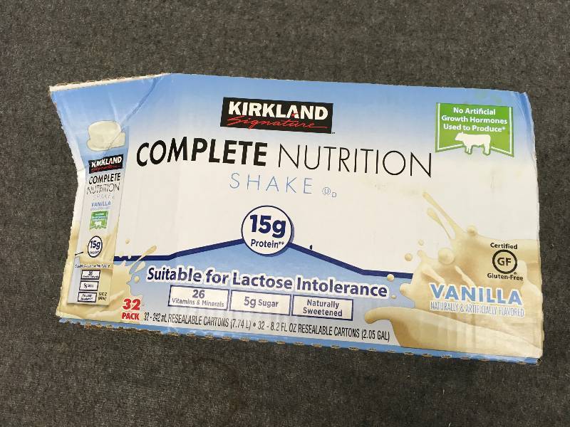 Kirkland Signature Complete Nutrition Shake, Retail $26.99