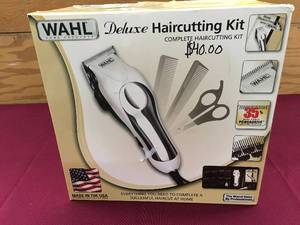 Wahl Delxue Haircutting Kit, Retail $40.00