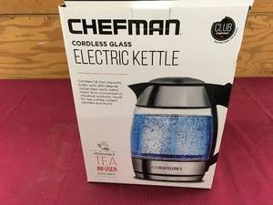 Chefman Electric Kettle, Retail $29.99