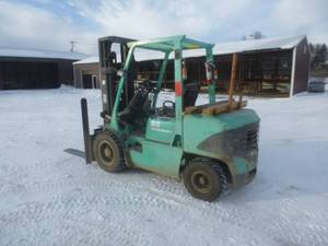 Mitsubishi Forklift No Cab