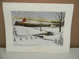 lot 41 image: NICE PRINT BY TREVOR ECKHOFF - APPROX 24 BY 18 - READY FOR FRAMING - SEE PICTURES