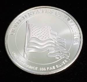 1 TROY OZ. .999 FINE SILVER 2017 I WANT YOU 100TH ANNIVERSARY