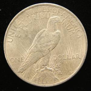 1923 PEACE SILVER DOLLAR