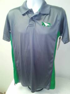 lot 68 image: UND  FIGHTING  HAWKS Golf, Polo shirt. Mens Medium.