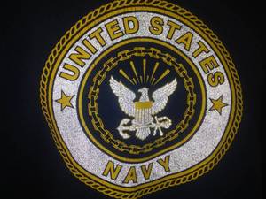 lot 57 image: United States NAVY Hoodie - Vintage.