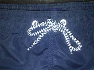 lot 60 image: Mens Swim Trunks 4XL Poly, Navy Blue 3 pockets