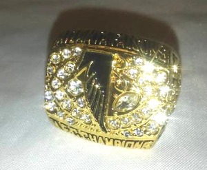 lot 102 image: ATLANTA FALCONS SUPER BOWL RING 1998