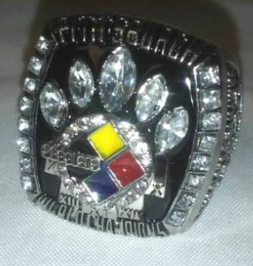 lot 137 image: PITTSBURGH STEELERS SUPER BOWL RING