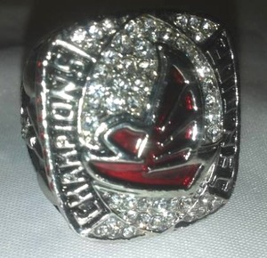 lot 139 image: ATLANTA FALCONS MATT RYAN NFC CHAMPIONSHIP RING.