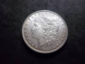 1880 Morgan Silver Dollar