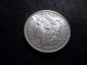 1881 S Morgan Silver Dollar