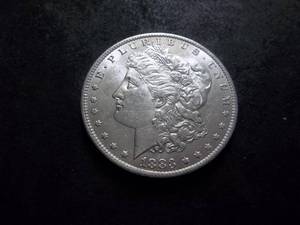 1883 O Morgan Silver Dollar