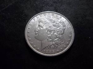 1885 Morgan Silver Dollar