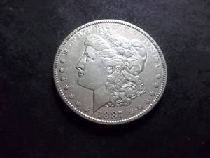 1887  Morgan Silver Dollar