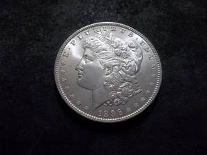 1896 Morgan Silver Dollar
