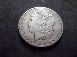 1896 S Morgan Silver Dollar