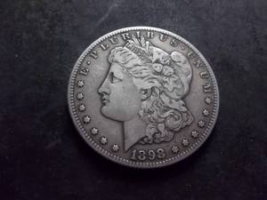 1898 S Morgan Silver Dollar