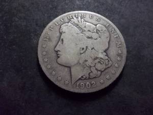1902 O Morgan Silver Dollar