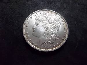 1904 O Morgan Silver Dollar