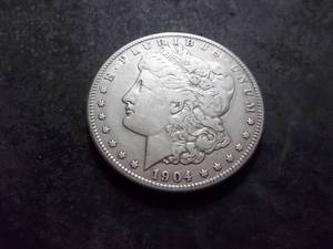 1904 S Morgan Silver Dollar