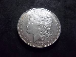 1921 D  Morgan Silver Dollar