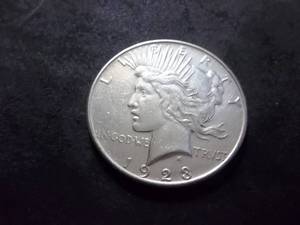 1923 D Peace Silver Dollar