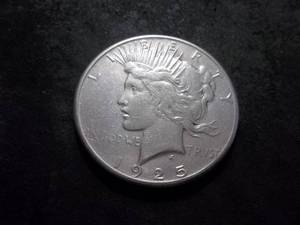 1925 S Peace Silver Dollar