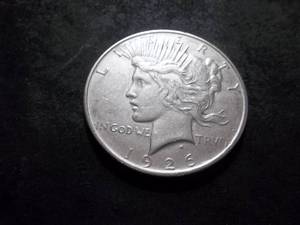 1926 D Silver Peace Dollar