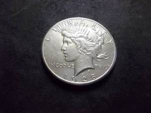 1928 Silver Peace Dollar