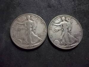 1947, 1947 D Walker Half Dollars