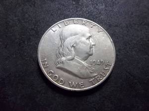 1949 D Franklin Half Dollar