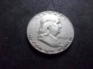 1952 D Franklin Half Dollar