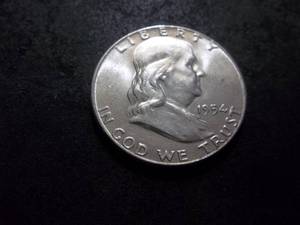 1954 Franklin Half Dollar