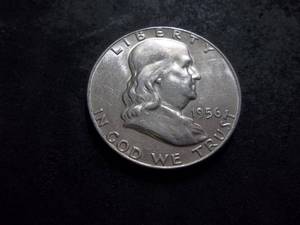 1956 Franklin Half Dollar