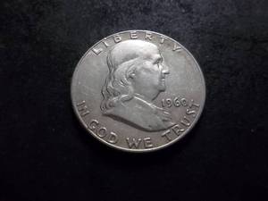 1960 Franklin Half Dollar