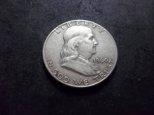 1960 D Franklin Half Dollar