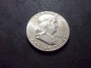 1961 Franklin Half Dollar