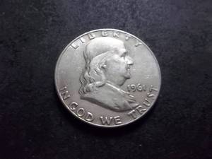 1961 D Franklin Half Dollar