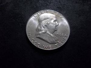 1962 Franklin Half Dollar