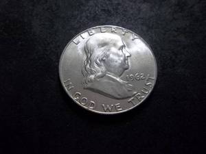 1962 D Franklin Half Dollar