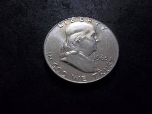 1963 D Franklin Half Dollar