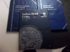 3-Whitman Coin Folders