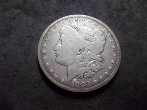 1893 CC Morgan Silver Dollar
