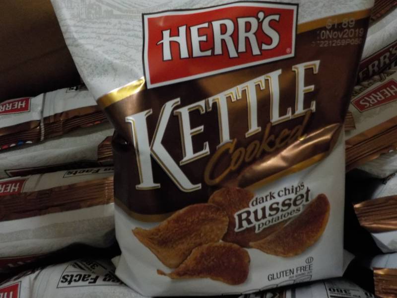 Herrs Dark Russet Potato Chips (Dated 11-10-19)